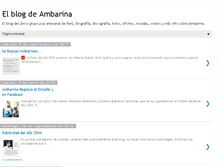 Tablet Screenshot of ambarina.blogspot.com