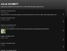 Tablet Screenshot of juliaschmit-juliaschmitt.blogspot.com