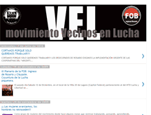 Tablet Screenshot of movimientovecinosenlucha.blogspot.com