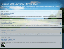 Tablet Screenshot of houston-dwi-lawyer.blogspot.com