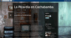 Desktop Screenshot of picardiacochabamba.blogspot.com