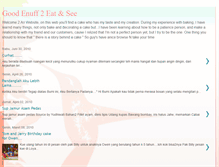 Tablet Screenshot of goodenuff2eatsee.blogspot.com
