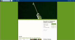 Desktop Screenshot of ciclismodoping.blogspot.com