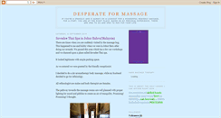 Desktop Screenshot of desperateformassage.blogspot.com