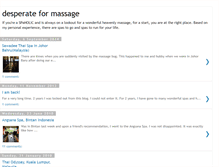 Tablet Screenshot of desperateformassage.blogspot.com