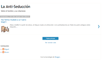 Tablet Screenshot of anti-seduccion.blogspot.com