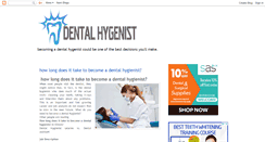 Desktop Screenshot of 1dentalhygenist.blogspot.com