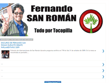 Tablet Screenshot of discursosanroman.blogspot.com