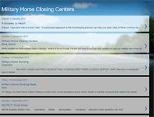 Tablet Screenshot of militaryhomeclosingcenters.blogspot.com