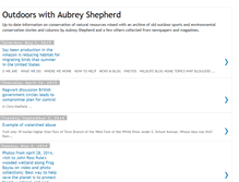 Tablet Screenshot of outdoorswithaubreyshepherd.blogspot.com