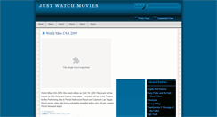 Desktop Screenshot of justwatchmovies.blogspot.com