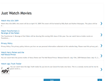Tablet Screenshot of justwatchmovies.blogspot.com