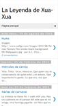Mobile Screenshot of laleyendadexuaxua.blogspot.com