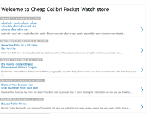 Tablet Screenshot of colibri-pocket-watches.blogspot.com