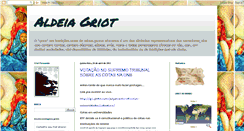 Desktop Screenshot of aldeiagriot.blogspot.com