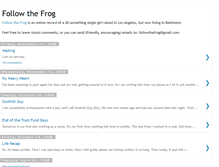 Tablet Screenshot of followthefrog.blogspot.com