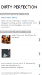 Mobile Screenshot of dirtyperfection.blogspot.com