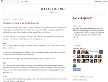Tablet Screenshot of datalligence.blogspot.com