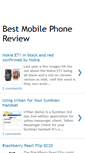 Mobile Screenshot of bestphonereview.blogspot.com