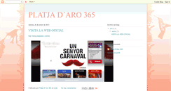 Desktop Screenshot of platjadaro365.blogspot.com