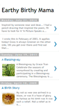 Mobile Screenshot of earthybirthymamas.blogspot.com