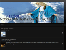 Tablet Screenshot of paroquiansgracas.blogspot.com