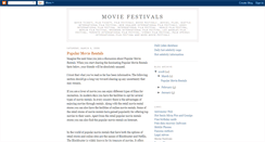 Desktop Screenshot of moviefestivals.blogspot.com