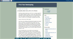 Desktop Screenshot of firstbees.blogspot.com