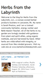 Mobile Screenshot of herbsfromthelabyrinth.blogspot.com