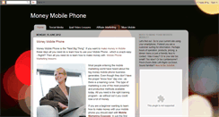 Desktop Screenshot of moneymobilephone.blogspot.com