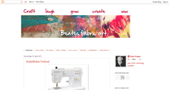 Desktop Screenshot of beates-fabric-art.blogspot.com