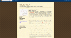 Desktop Screenshot of casamawho.blogspot.com