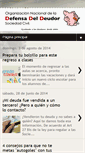 Mobile Screenshot of defensadeldeudor.blogspot.com