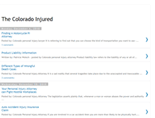 Tablet Screenshot of denverinjured.blogspot.com