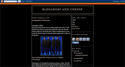 Desktop Screenshot of clintsblogaroniandcheese.blogspot.com