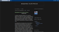 Desktop Screenshot of blogelectroindu.blogspot.com