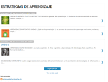 Tablet Screenshot of estrategiasdeaprendizaje1.blogspot.com