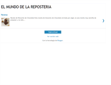 Tablet Screenshot of elmundodelareposteria.blogspot.com