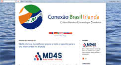 Desktop Screenshot of conexaobrasilirlanda.blogspot.com