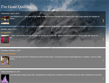 Tablet Screenshot of ivegonequilting.blogspot.com