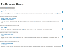 Tablet Screenshot of hamwoodblogger.blogspot.com