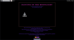 Desktop Screenshot of dancing-in-the-moonlight-68.blogspot.com