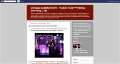 Desktop Screenshot of enriquezentertainment.blogspot.com