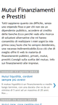 Mobile Screenshot of mutui-finanziamenti-prestiti.blogspot.com