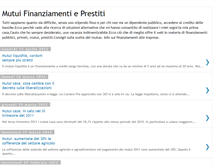 Tablet Screenshot of mutui-finanziamenti-prestiti.blogspot.com