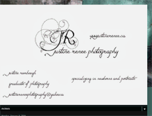 Tablet Screenshot of justinerenee-photography.blogspot.com