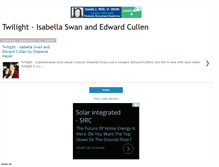 Tablet Screenshot of isabellaswanandedwardcullen.blogspot.com