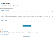 Tablet Screenshot of duacentral.blogspot.com