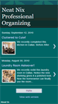 Mobile Screenshot of neatnixprofessionalorganizing.blogspot.com