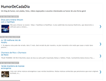 Tablet Screenshot of humordecadadia.blogspot.com